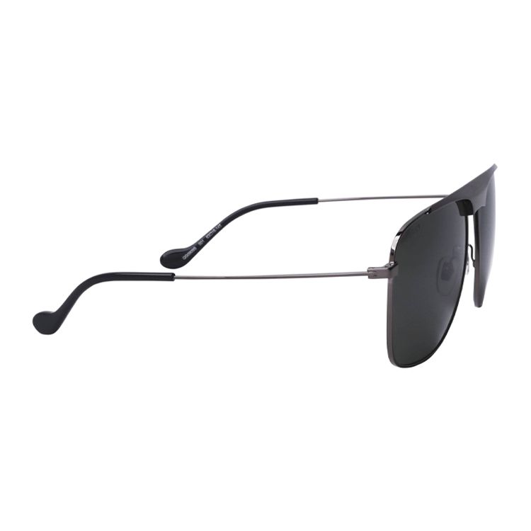 Gucci Gray Lens Black Frame Rectangular Sunglasses Unisex Sunglasses GG0909S-001