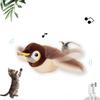 Flying Bird Cat Plush Toy, Interactive Chirping Bird Cat Toy Flapping Wings, Flapping Bird Cat Toy