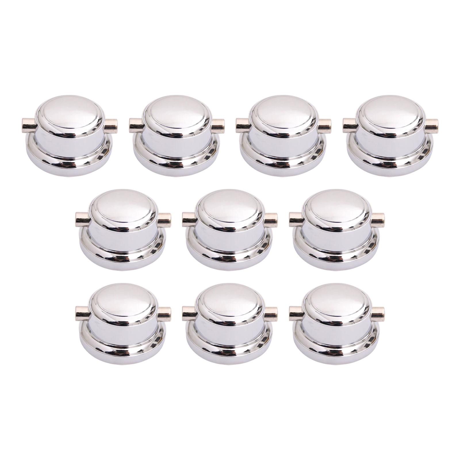 Drum Lugs Double End, Jazz Drum Instrument Parts, Lightweight, Drum Set Hardware Accessory 10 Set