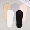 Fashion Low Cut Sweat-absorbent Cotton Shallow Mouth socks Silicone Non-slip Invisible Boat Socks