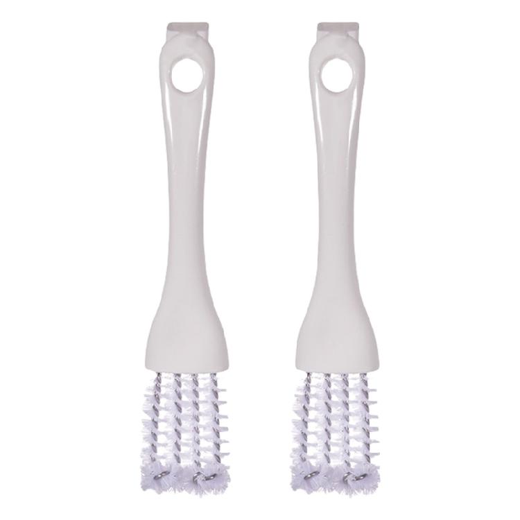 Ergonomic Deep Reach Cleaning Brush Suitable For Aviary Accessories Grills Grates Features Angled Head & Scrubbing Blade