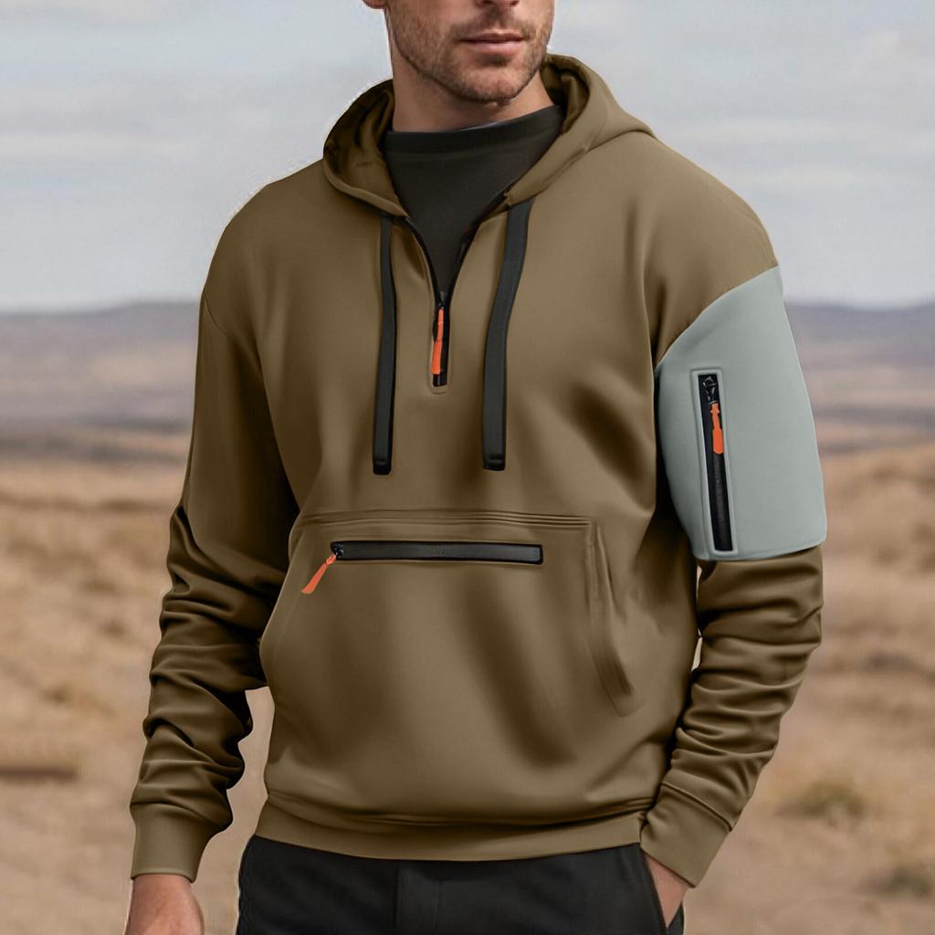 Men's Leisure Hooded Sweatshirt Hoodie Streetwear Men's Clothing Warm Long Sleeve