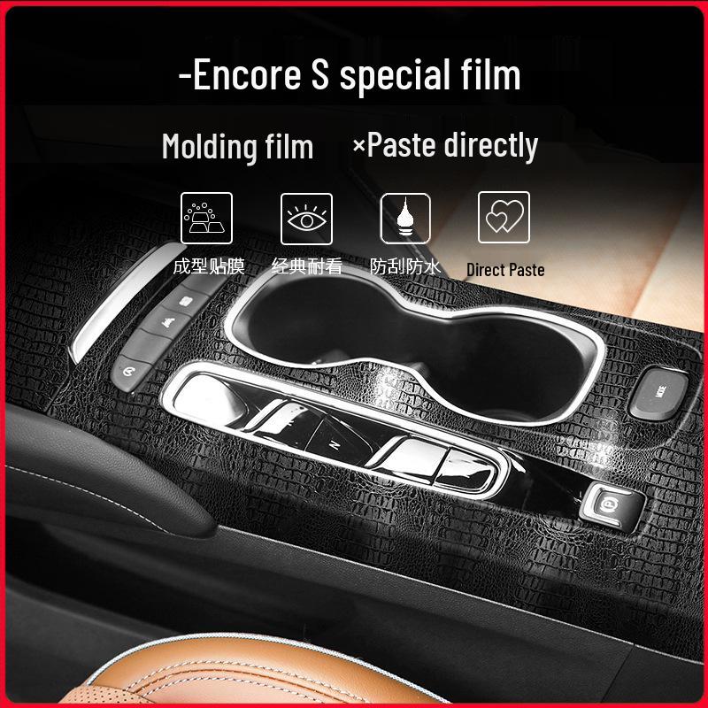 Envision S Interior Stickers: Center Console Gear Shift Film for 20 Models