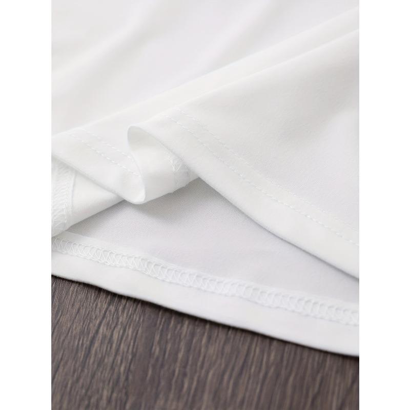 Women's Geometric Heart Print Tee One Day At A Time Quote Round Neck Relaxed Fit All-Season White Blue Casual Everyday Top