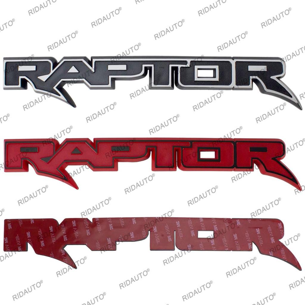 Djsh6 3D Large RAPTOR Emblem Badge Body Side Door Logo Car Stickers For FORD RAPTOR F150 Fx4 XLT Trunk Rear Modified Accessories