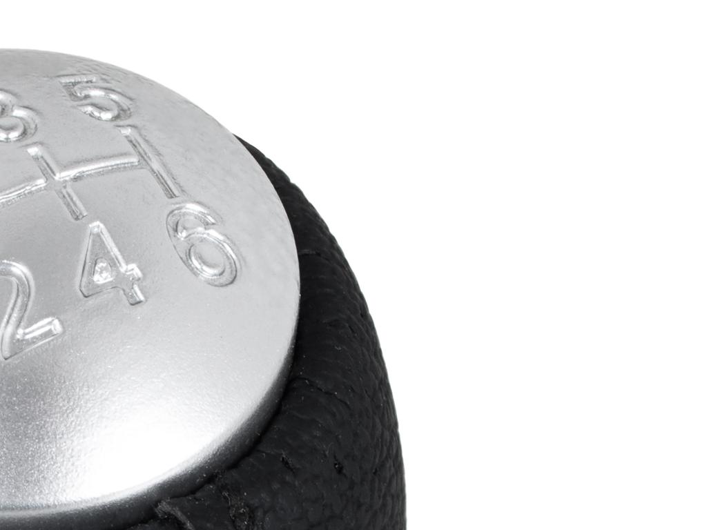 Alfa Romeo 147 00-10 gear shift knob SILVER 6 SPEED