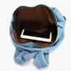 Schoolbag Japanese washed denim small backpack female Korean version literary small backpack college student canvas schoolbag wholesale