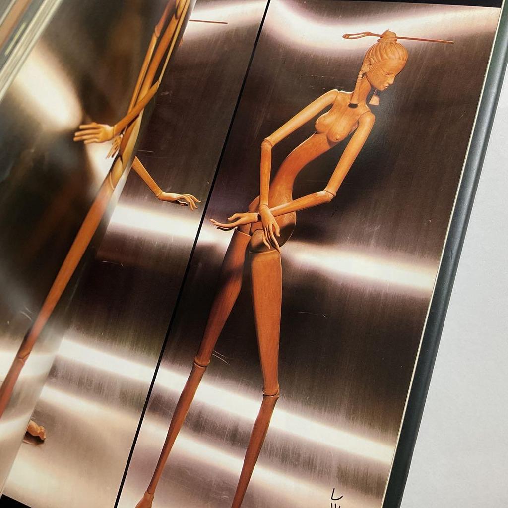 [USED] Signed book, first edition, Tomonaga Shozo doll collection, Prin Prin Story doll designer