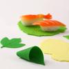 1Set Leaf Bento Dish Cup Lunch Separator Sushi Rice Ball Mat Decor Accessories