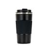 Supply 304 Stainless Steel Double-Layer Thermos Cup Leather Case Coffee Cup Creative Portable Business Gift Cup