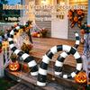 Inflatable Halloween Sandworm Column Ghost Tentacle, Yard Decoration PVC Outdoor Garden Porch, Party Haunted House Decor Ornamen