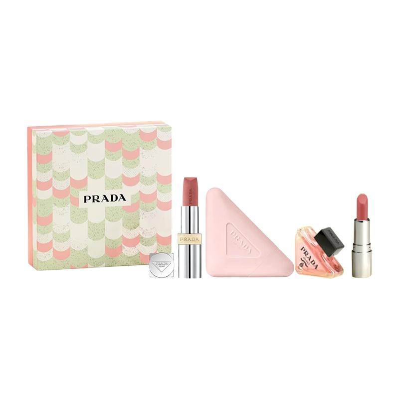 Помада Prada Light, мой крем для рук benmei, набор для ухода за телом, ограниченная подарочная коробка, увлажняющий и ароматический эффект коричневый