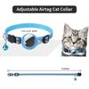 New! Cat Tracking Collar Adjustable Anti-lost Reflective Design Protective Collar Compatible For Airtag