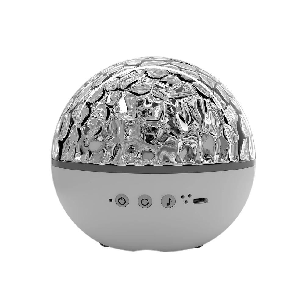 

Музыкальная шкатулка Лампа-проектор водяной волны Модель Атмосферная лампа Прочный ночник Потолочный Style 1