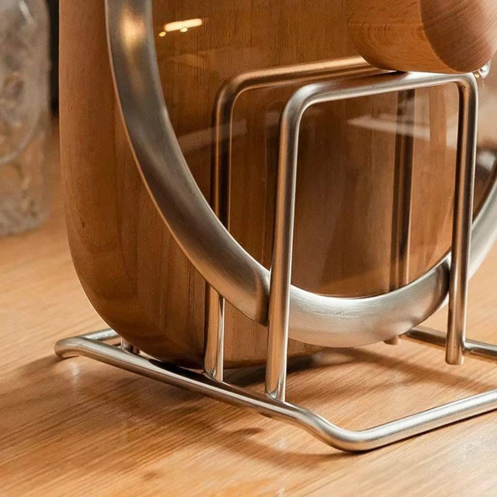 Stainless Steel Cutting Board Holder Rustproof Chopping Board Organizer Kitchen Storage Rack
