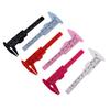 Portable 80mm Plastic Eyebrow Measuring Vernier Caliper Tattoo Microblading Caliper Ruler Permanent Makeup Measurement Tools