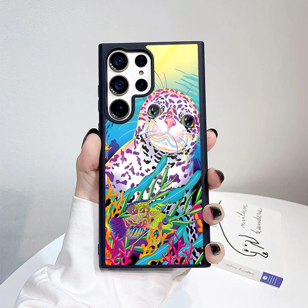 Lisa Frank Phone Case For Samsung Galaxy S26 S25 S24 S23 S22 S21 S20 FE Edge Pro Plus Ultra PC+TPU Cover