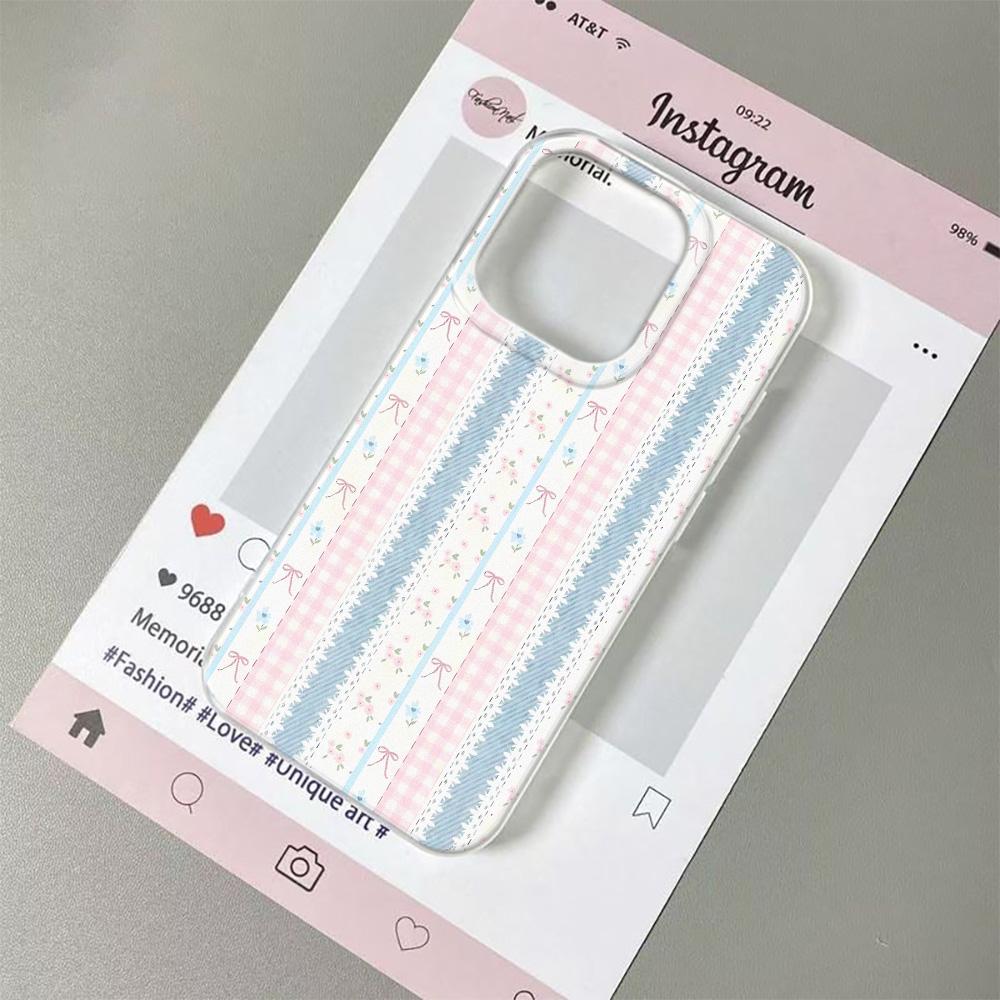 

Small Floral Lace Phone Case For IPhone 11Pro 13 15 PIus 14 12Pro 16 17 Pro Max Case 17Air Clear Soft Shockproof Cover Cases iphone 13 ProMax