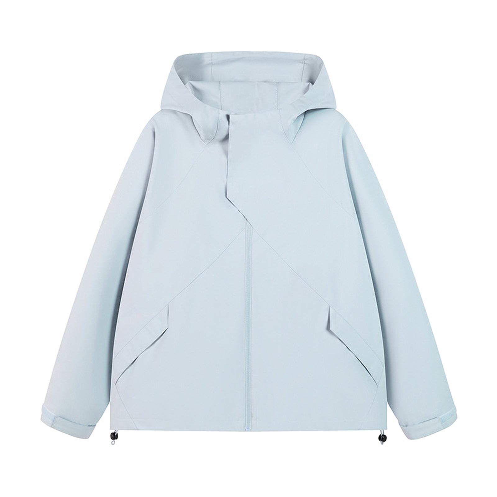 

Мужские модные спортивные ветровки Куртки для альпинизма на открытом воздухе Свободная куртка с капюшоном и спущенным плечом XL