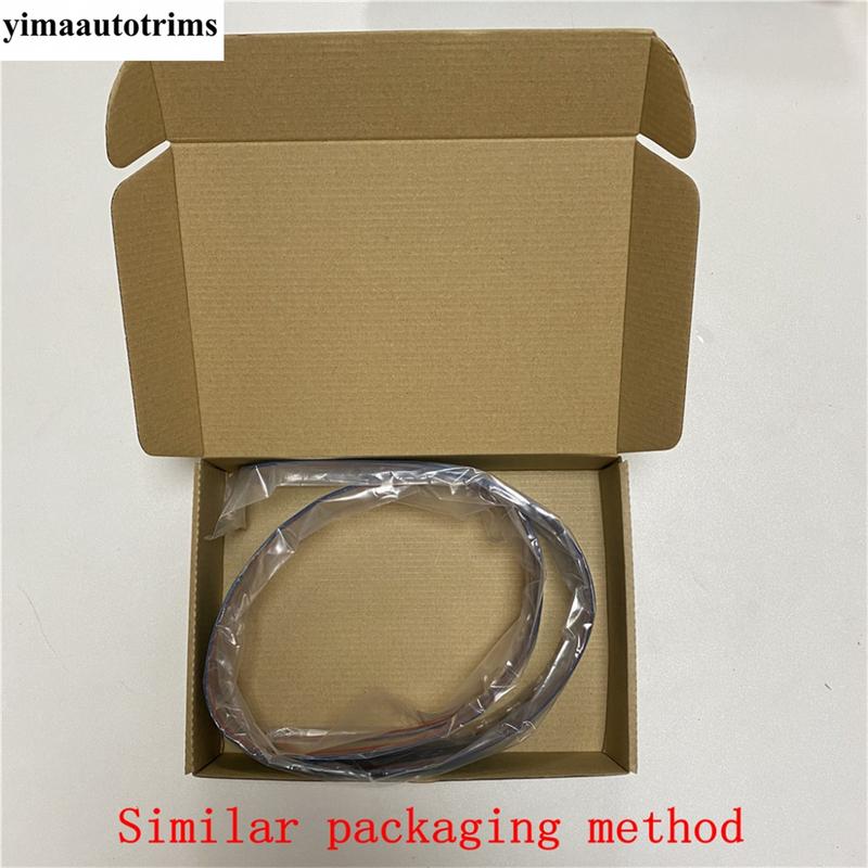 Front Hood Engine Strip / Bumper Below Grille Strip Decor Cover Trim For Haval F7 F7X 2018 -  Stainless Steel Accessories