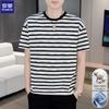 Men's Striped Casual Short-Sleeve T-Shirt