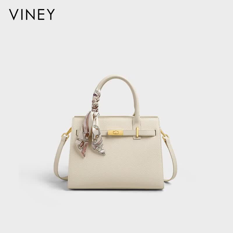 Viney Luxury Cowhide Women's Shoulder Bag