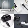 2Pin EU To C7 Extension Cable Cord 2-Prong Power Supply Adapter Wire European IEC Power Cable for Printer Desk Lamp
