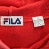 Fila 90er Jahre Altes Langarm-Sweatshirt S Rote Serie Innen aufgeraut Herren Gebraucht
