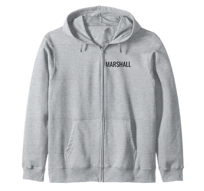 Marshall Kapuzenjacke mit Reißverschluss