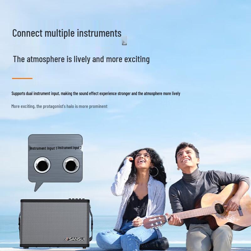 Sansui SS190 Portable Outdoor KTV Speaker