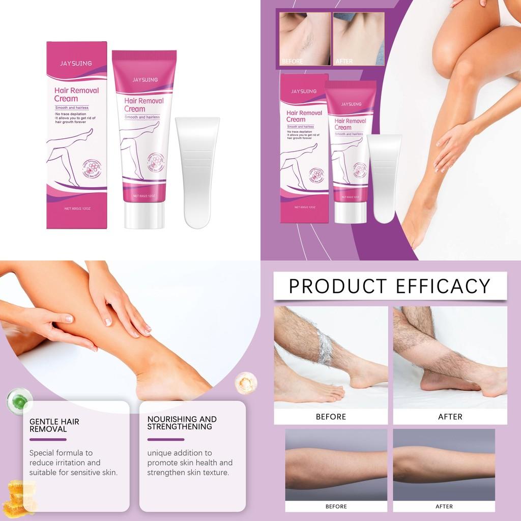Jaysuing Hair Removal Cream For Smooth Soft Skin Perfect For Underarms And Legs