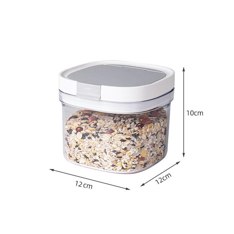 Food grade sealed jar, milk powder storage jar, portable plastic separate milk powder box for outdoor use