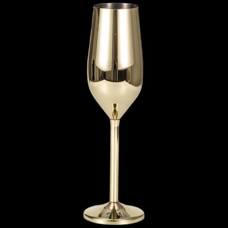 Rose Gold Stainless Steel Wine Glass
