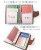 [VivoStyle] Genuine Leather Passbook Case, Holds Passbooks and Cards (Rose)