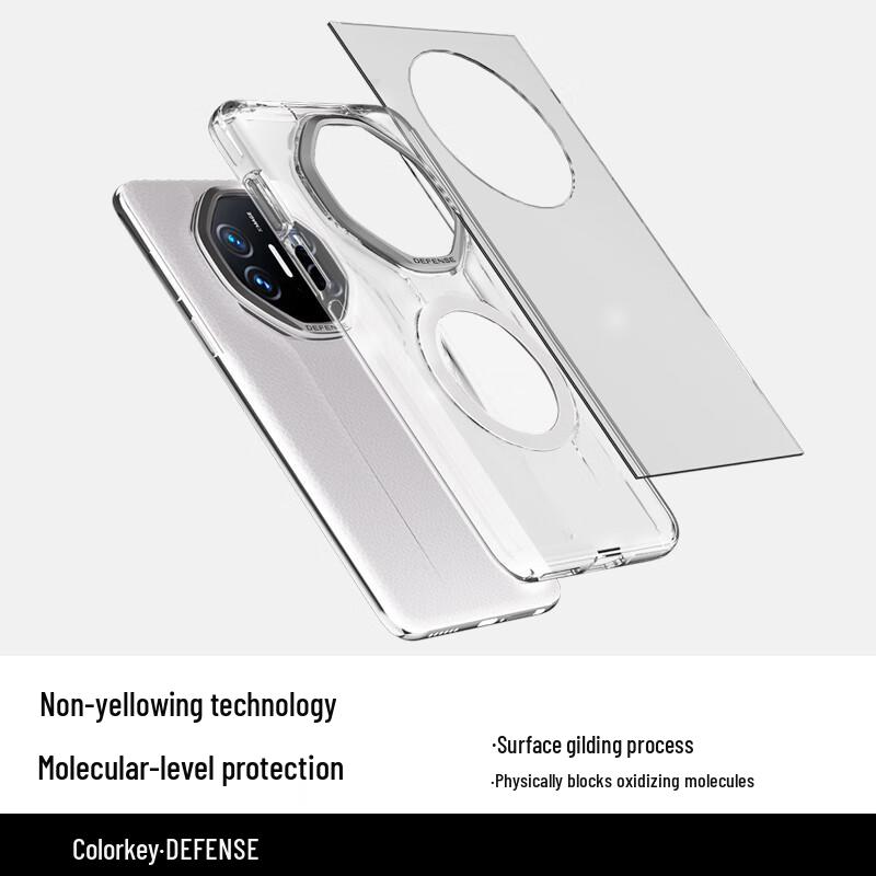 Huawei Mate70 RS Ultimate Design Transparent Magnetic Phone Case