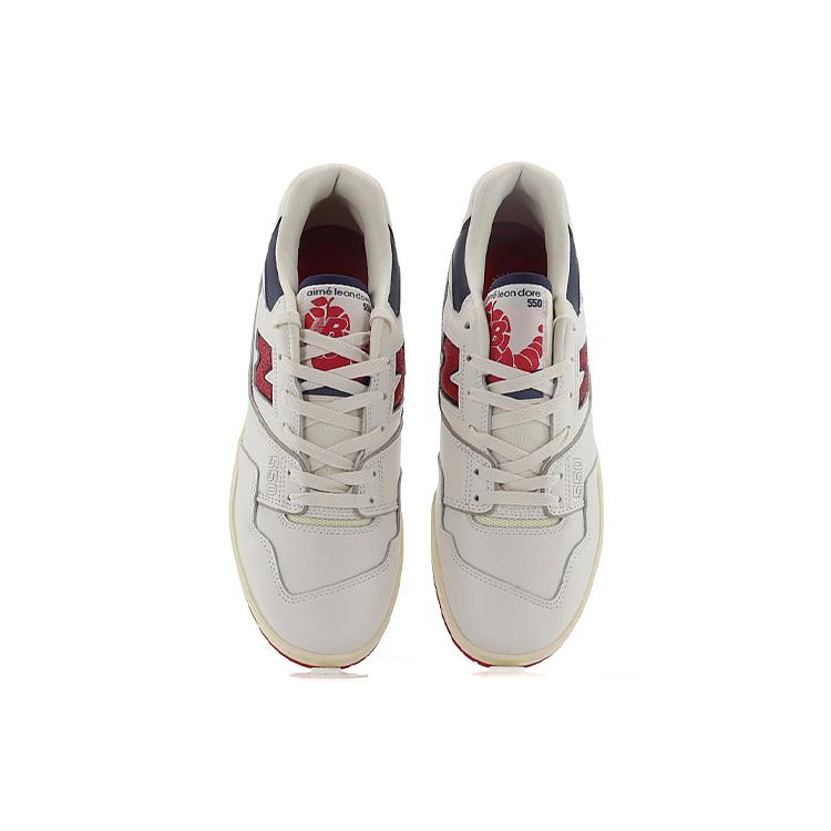 New Balance 550 Aime Leon Dore White Navy Red