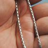 Misplaced Pearl Necklace Stainless Steel Men's and Women's Necklace Chain with Chain