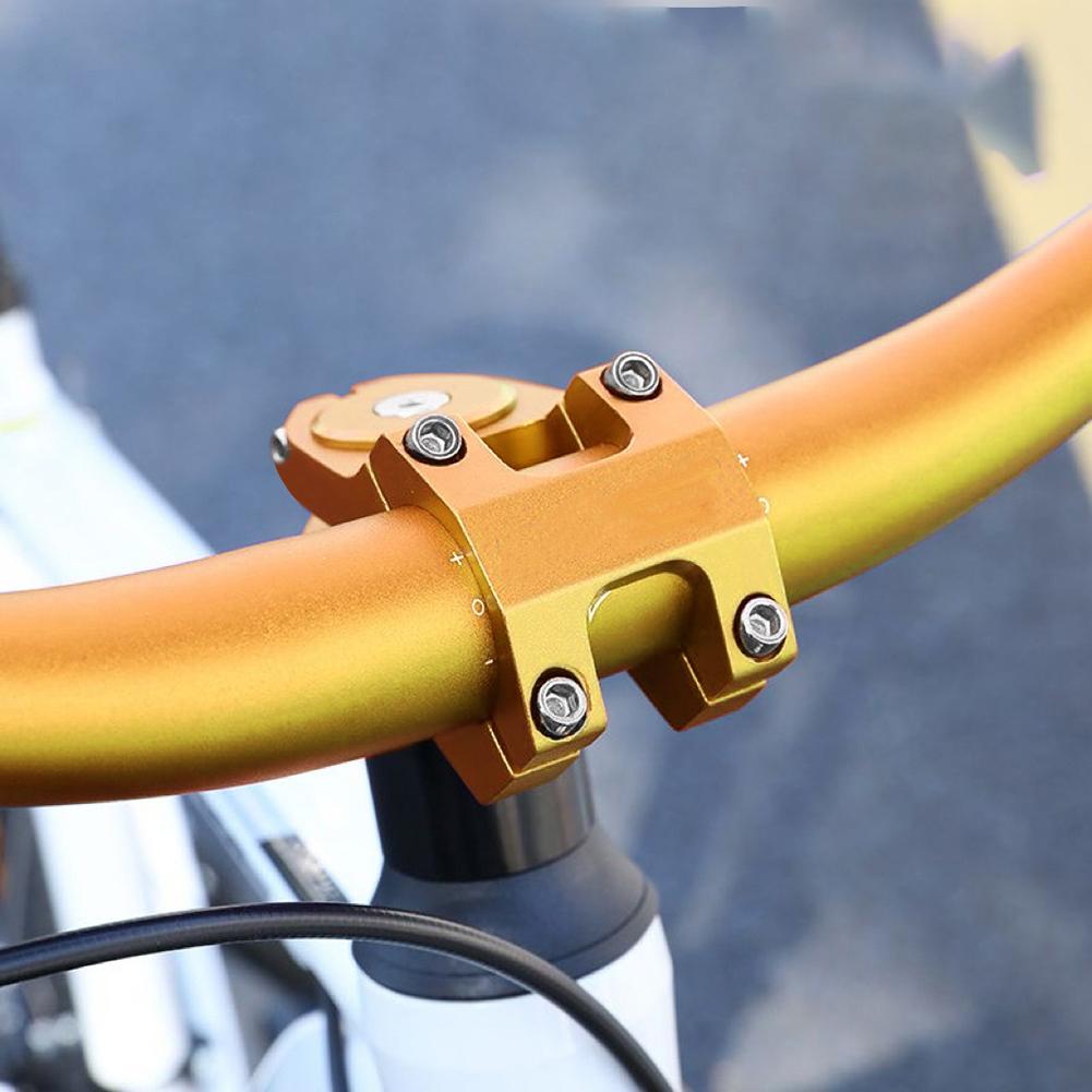 Bike Handlebar Stem,Aluminum Mountain Bike Handlebar Handlebar Stem,Easy Installation Secure Clamping For Road Mountain Bike