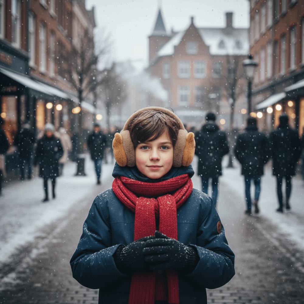 Thicken Capybara Plush Earmuffs Windproof Cute Ear Cover Kawaii Winter Ear Warmer  Children's Gifts