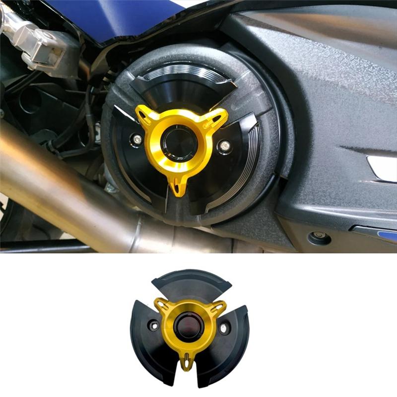 

Motorcycle Frame Slider Protector Engine Stator Cover Guard For TMAX530 TMAX560 Gold золотой