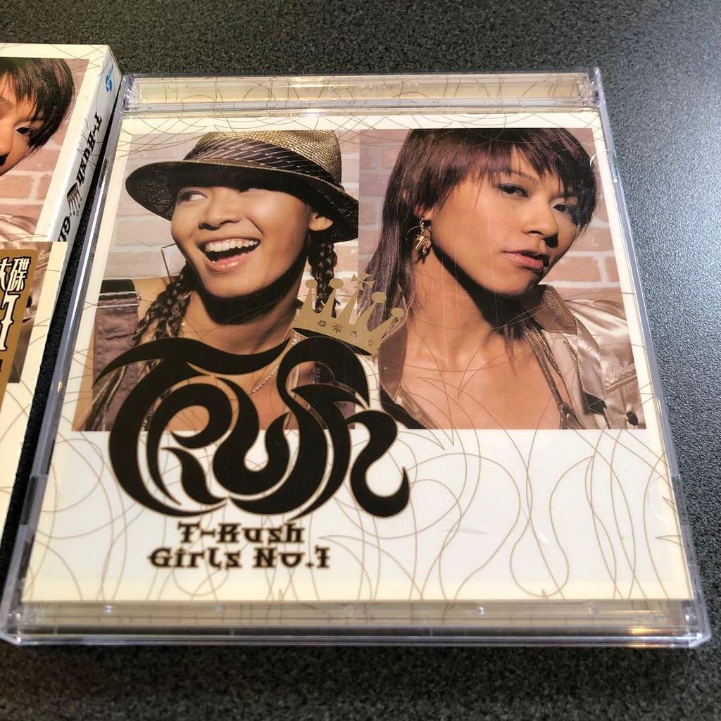 [USED] Taiwan Official Edition T-RUSH Girls No.1 CD+VCD