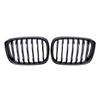 Car Front Kidney Grill For BMW 3  X3 G01 G08 2018-2021 Single Line 1slat Gloss Matte Black Bumper Racing Grills