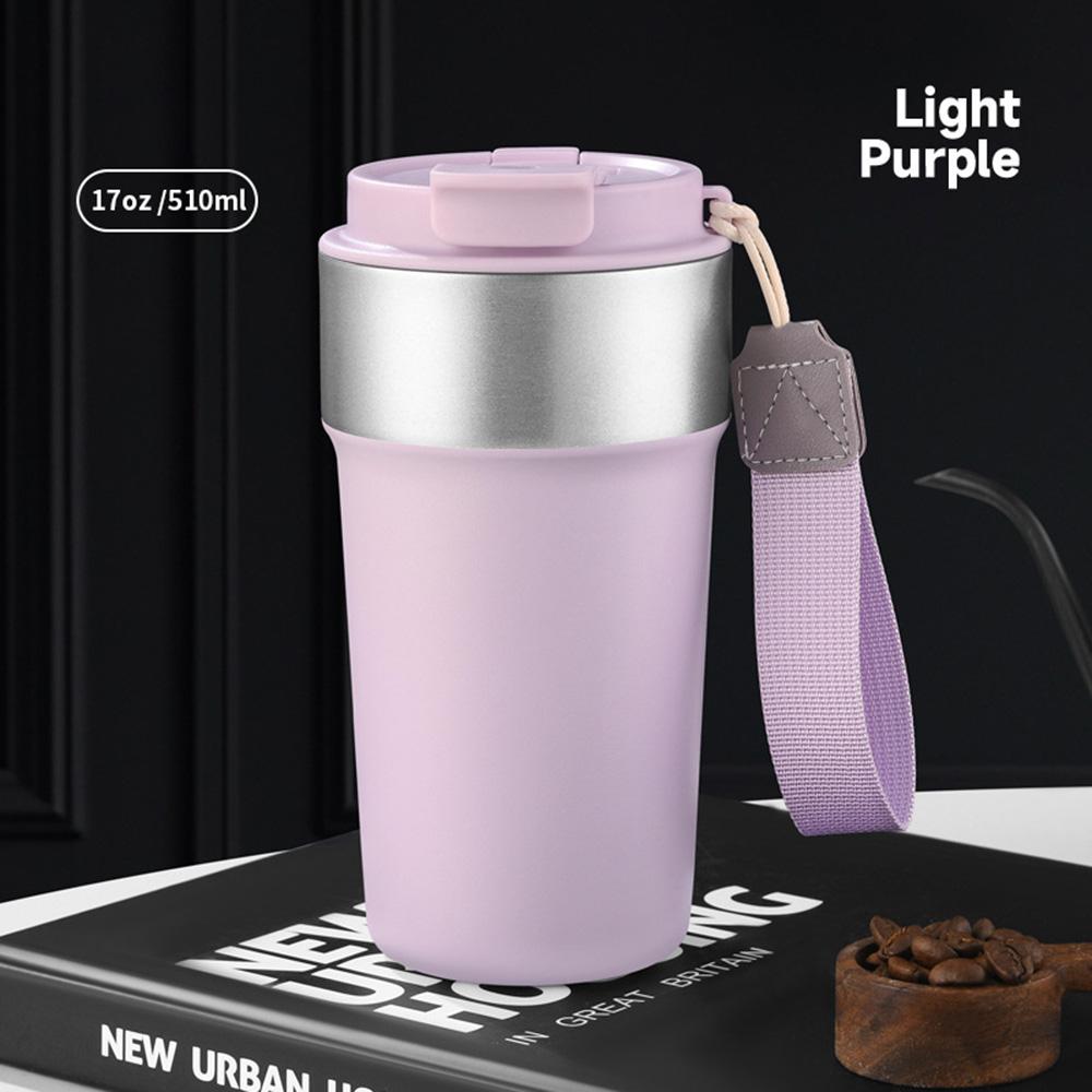510ML 304 Stainless Steel Insulated Cup Leak-Proof Travel Coffee Mug Keep Hot Cold Tumblers Gift for Travel Coffee Office