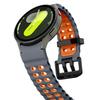 Marin Sport Tvåfärgat Band För Samsung Galaxy Watch 7 6 5 Pro 4 FE 40mm 44mm Silikonrem Utan Mellanrum Galaxy 4 6 Classic 5Pro Band