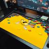 M&M's Custom Name Large Size Mouse Pad Large Gaming Table Cushion Non-slip Laptop Tablet Big Mousepad XXL Mat Mini PC Playmat With Lock edge