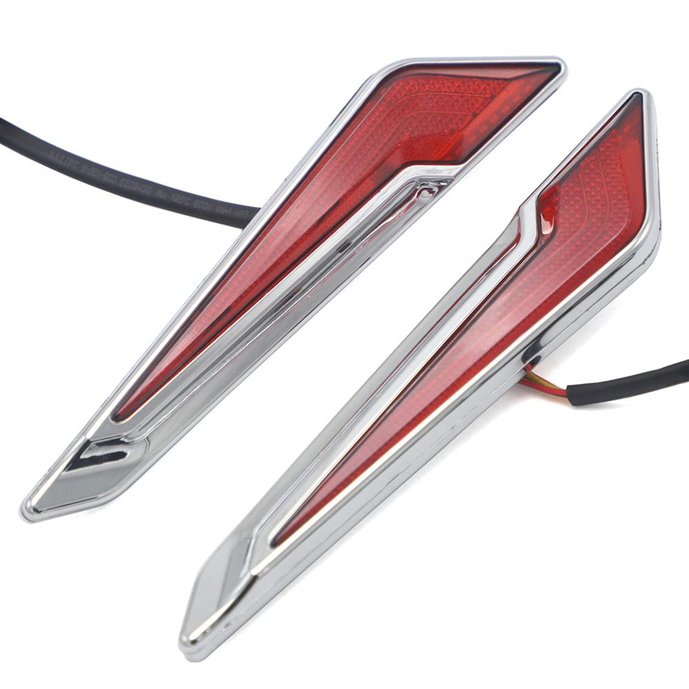 LED-Begrenzungsleuchte Dekorative Lampe für HONDA Goldwing 1800 GL1800 F6B 2018-2021 2020 Gold Wing Blinker Seitenkoffer-Einsätze