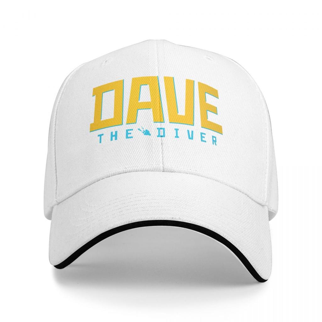 Baseballkappen Dave The Diver Logo Personalisierbar Damen Herren Sport Sommerkappen