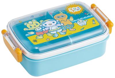 Lunch 450ml with a Soft Single Made In NHK for Boys and Children's Box, Capacity, Dome-Shaped Lid, Tier, Japan, Fanta!, Girls, RBF3ANAG-A