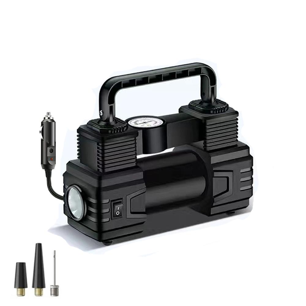 

Автомобильный воздушный насос 120 Вт Интеллектуальный цифровой дисплей Машины для накачивания шин для мотоцикла Автомобильный воздушный компрессор Электрические машины для накачивания шин чёрный