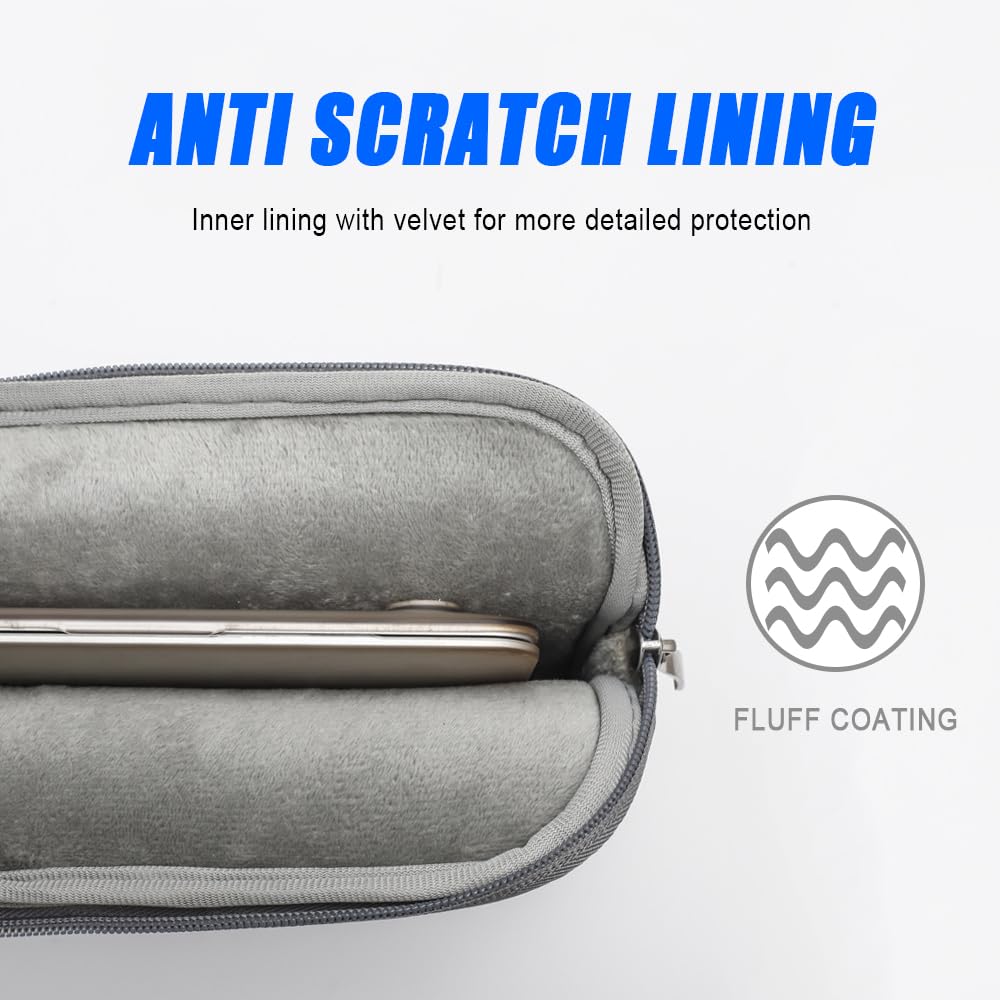 Laptop Protective Case for Mobile Fits PCs Up To Thick 15.6-inch Case, Monitors, Waterproof, Slim, Portable, Shock-Absorbent, 1.5cm (Pink)